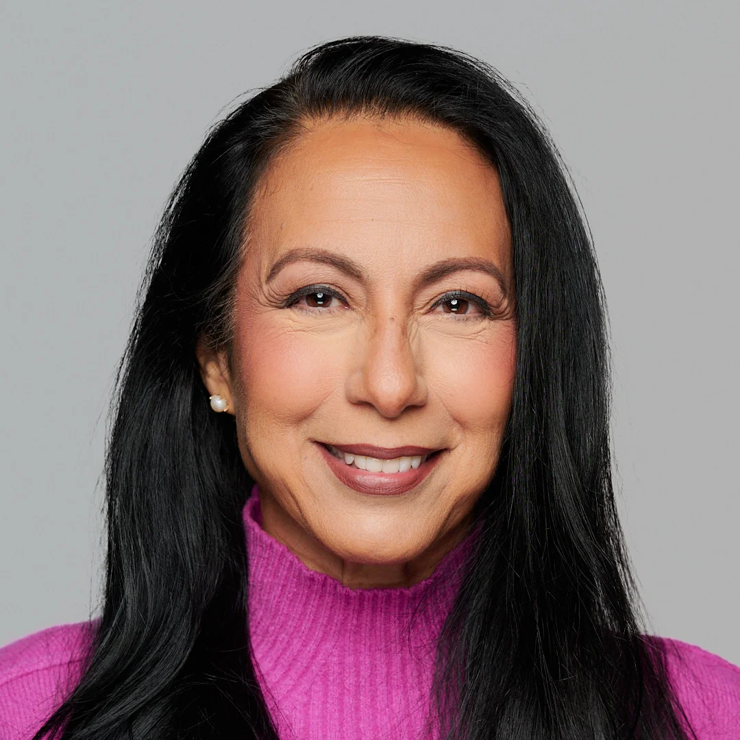 Polished corporate headshot example